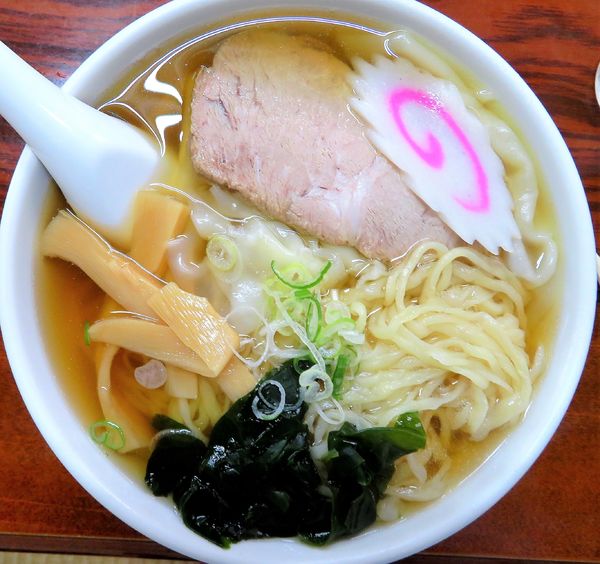 「わんたんめん（750円）」@手打ちラーメン 足利麺の写真