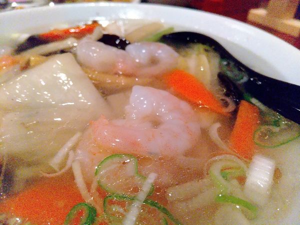 「#エビそば #半チャーハン #750円」@旭家の写真