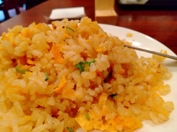 「#半チャーハン #エビそば #750円」@旭家の写真