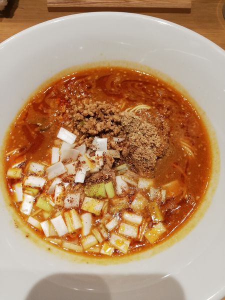 「こってり味噌担々麺」@てんせんめんの写真