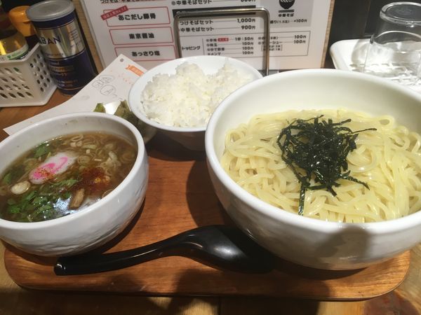 「あごだし豚骨　つけそば」@つけそば 幸喜の写真