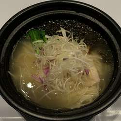 さくらんぼ鶏の鯛スープそば