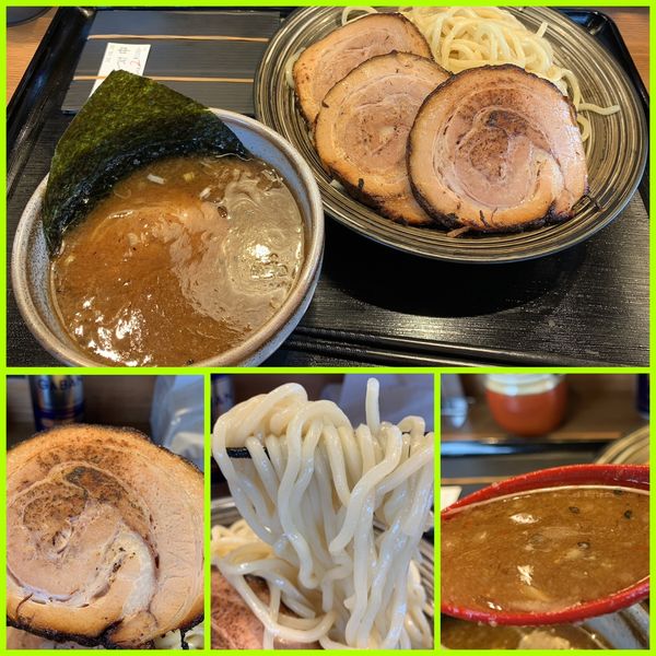 「冷チャーシューつけめん中盛¥1150」@つけ麺 つるべえの写真