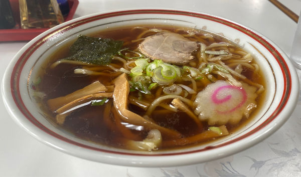 「ラーメン600円」@万福の写真