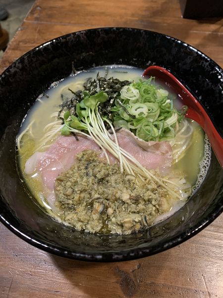 「牡蠣らぁめん 850円」@RAMEN SHELTERの写真
