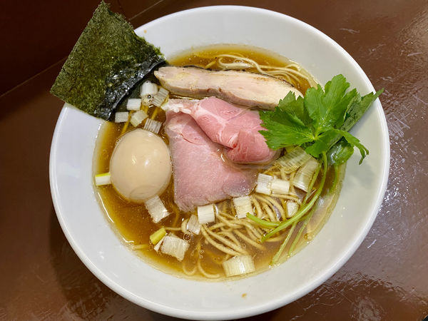 「上中華醤油」@中華そば うお青の写真