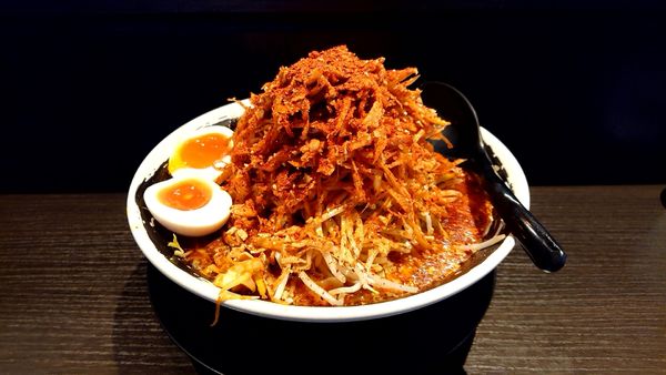 「辛みそネギらーめん大盛 味玉」@麺屋 和ッ 船橋店の写真