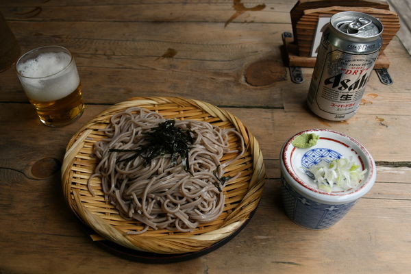 「ざるそば」@嘉門次小屋の写真