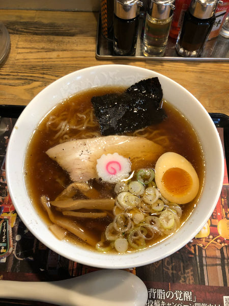 「中華そば処　琴平荘　840円」@らあめん花月嵐 榎町店の写真