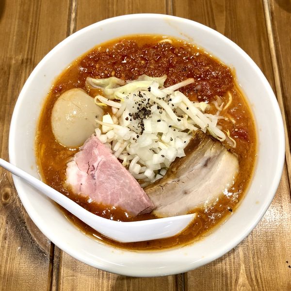 「とまとらーめん ￥800」@カッパラーメンセンターの写真