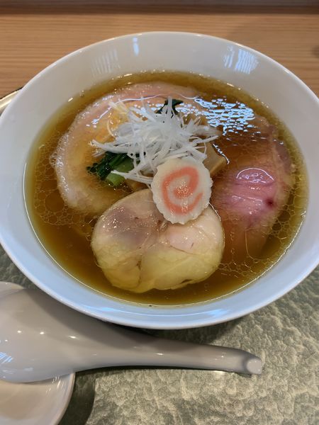 「深緑白出汁（1,300円）」@中華そば 深緑の写真