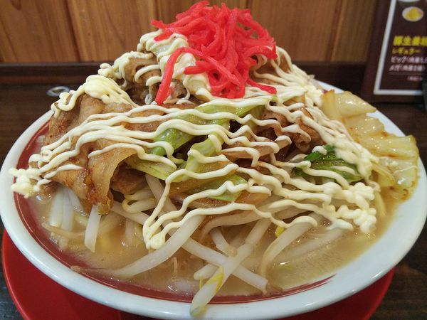 「焼肉パンチヌードル　（大盛り：無料）」@ラッキー食堂まとや 千曲店の写真