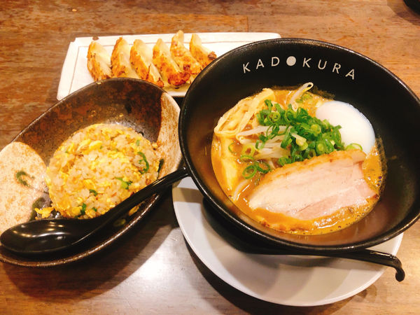 「カレーラーメン温玉のせ」@らーめん門蔵の写真