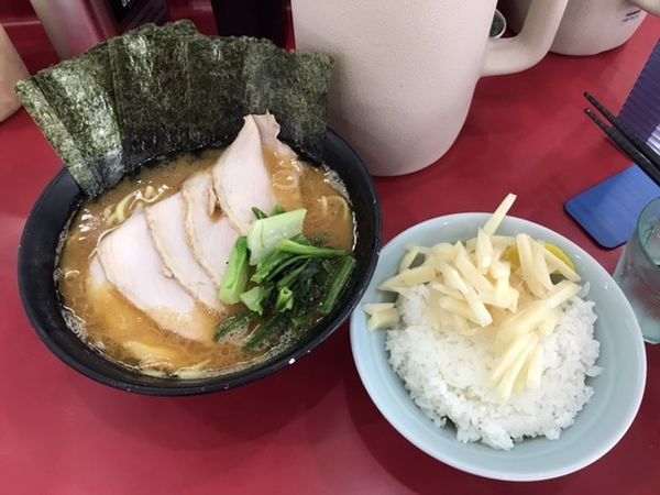 「チャーシュー　海苔　ライス」@杉田家 千葉祐光店の写真