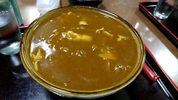 「カレーそば　850円」@薬師寺そばの写真