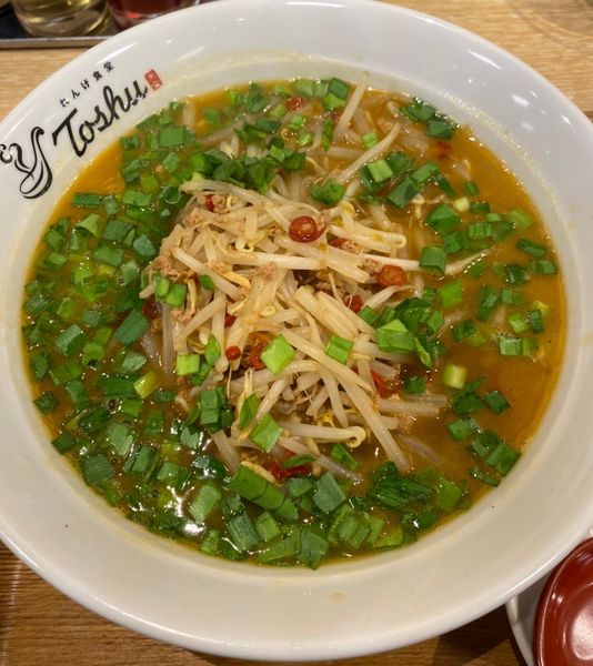 「【限定】台湾ラーメン　５５０円」@れんげ食堂 Toshu 鶴見店の写真