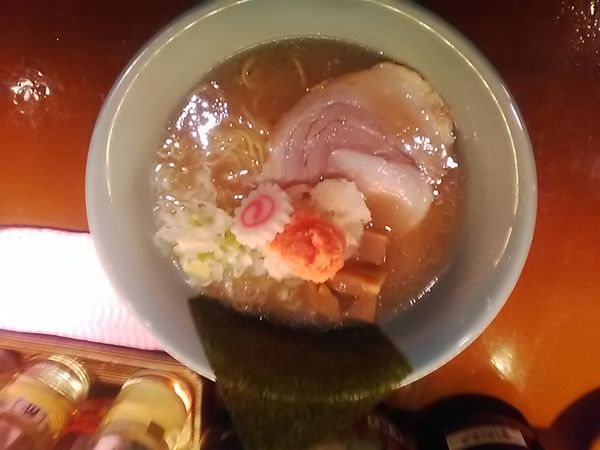 「おろし塩ラーメン」@こってり豚骨 麺屋 信長の写真