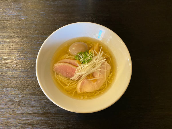 「鴨塩ラーメン」@鳴馬良の写真
