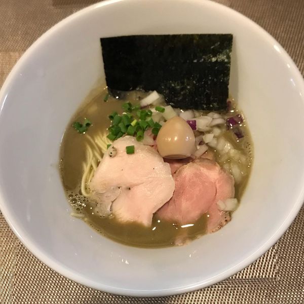 「濃厚煮干ラーメン」@かき物語の写真