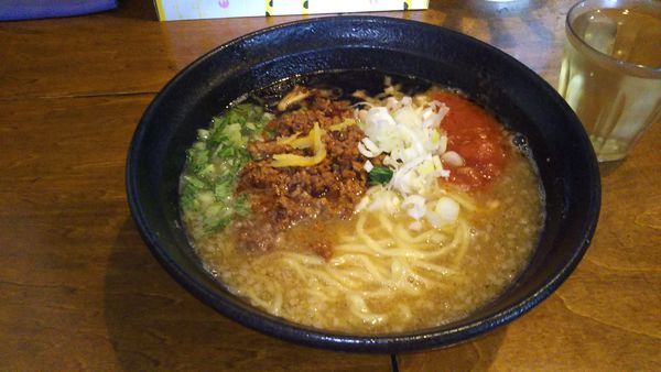 「鶏白坦々そば」@はりけんラーメンの写真