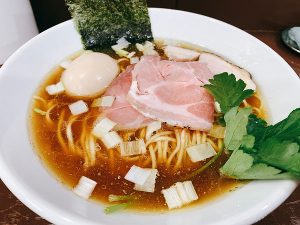 「上中華醤油」@中華そば うお青の写真