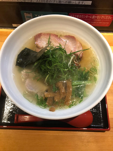 「鮪塩 1,100円」@ラーメン 巌哲の写真