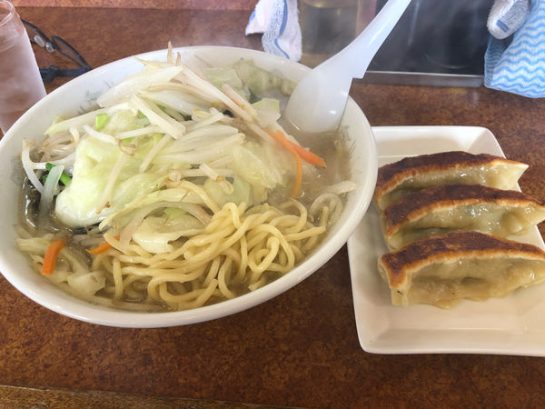 「タンメン671円、餃子250円」@神立珍來の写真