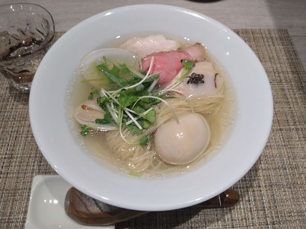 「特製地蛤中華蕎麦(塩)¥1200-」@LOKAHiの写真