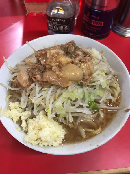 「小 ニンニクアブラ」@ラーメン二郎 松戸駅前店の写真