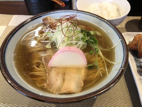 「魚出汁そば」@かしやの写真