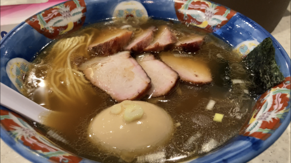 「チャーシュー麺1200 たまご100」@たんたん亭の写真