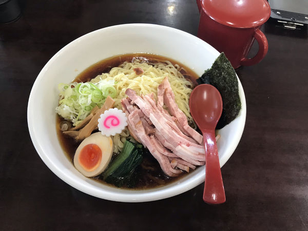 「冷し和風？冷やし中華　2玉」@とら食堂 松戸分店の写真