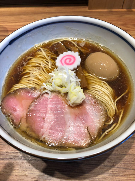 「醤油そば　味付け玉子」@中華そば 堀川の写真