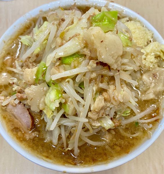 「小ブタ ニンニクアブラ ¥800」@ラーメン二郎 京成大久保店の写真