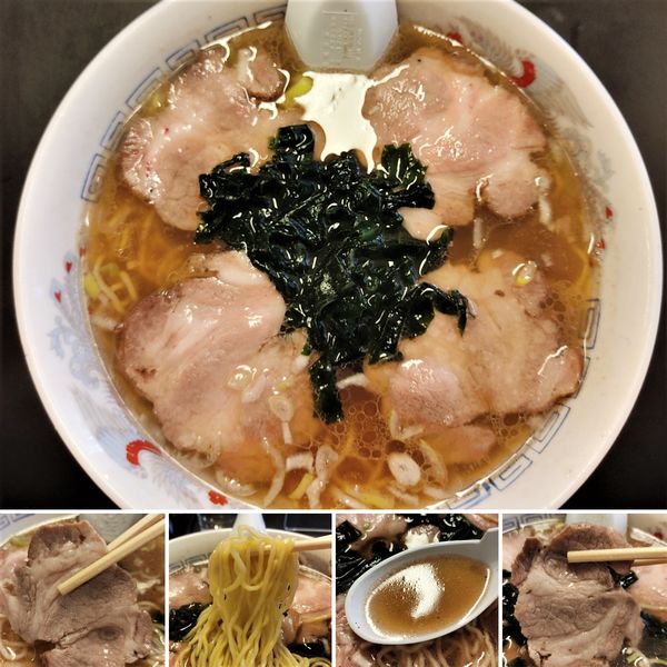 「チャーシューメン　750円」@大釜 本店の写真