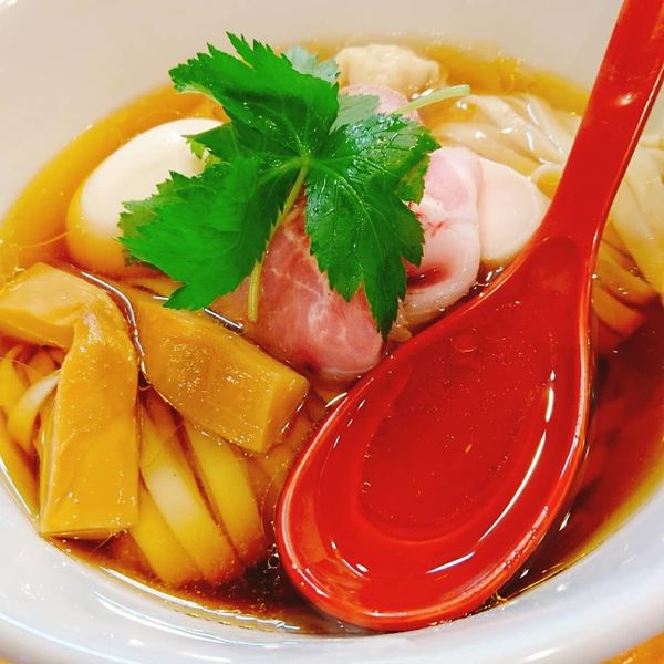 「(松)特級中華そば醤油」@自家製麺 くろ松の写真