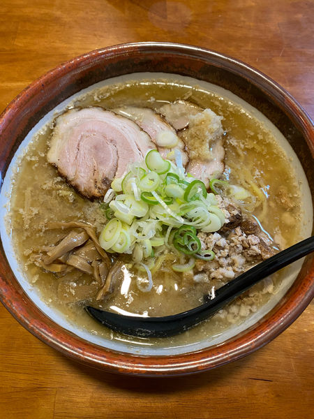 「みそチャーシュー麺　大盛　もやし」@ラーメン郷の写真