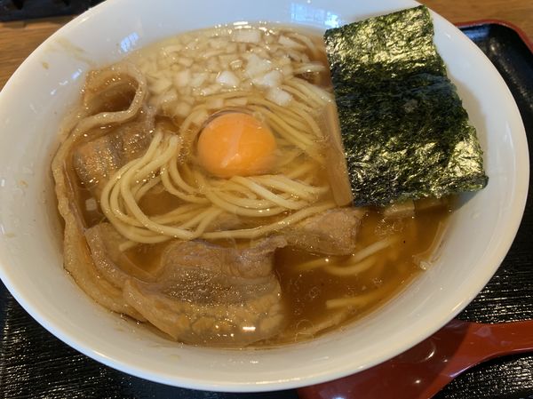 「豚玉肉そば」@鎌ヶ谷 製麺堂てつの写真