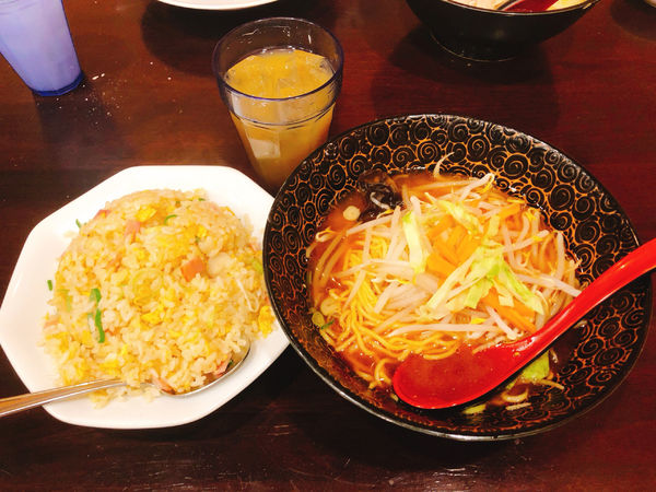 「味噌ラーメン 炒飯セット」@中華料理 味道の写真