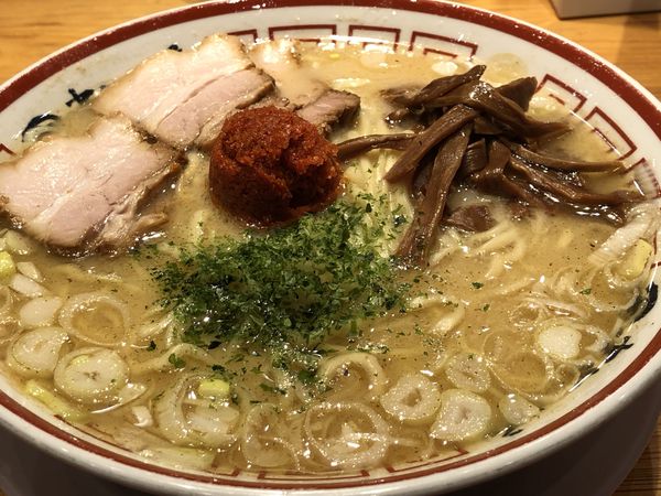 「山形 辛味噌ラーメン 大盛り」@田中そば店 秋葉原店の写真