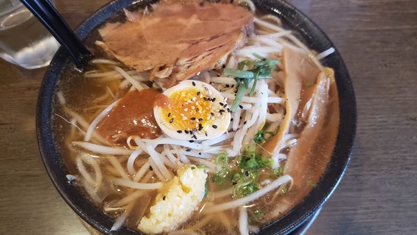 「一真堂らーめん 1.5玉」@らーめん 一真堂の写真