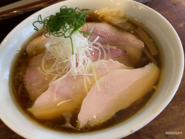 「特製中華そば1250円」@中華そば しば田の写真