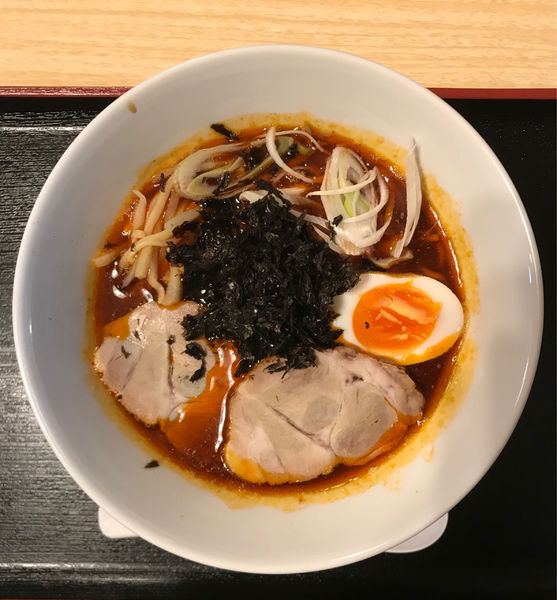 「辛ニボ　４辛　マシ」@麺魂 さまろの写真