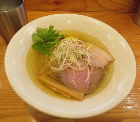 「鶏塩柚子ラーメン　900円」@麺処 ぐり虎 海老名店の写真