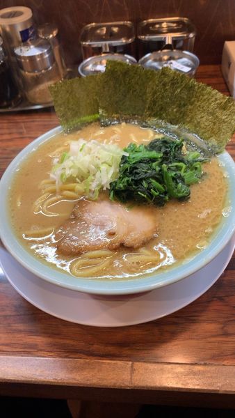 「豚骨醤油ラーメン」@清六家 下妻店の写真
