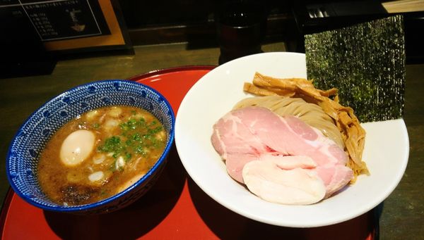 「味玉豚骨魚介つけ麺」@麺屋 食べいろの写真