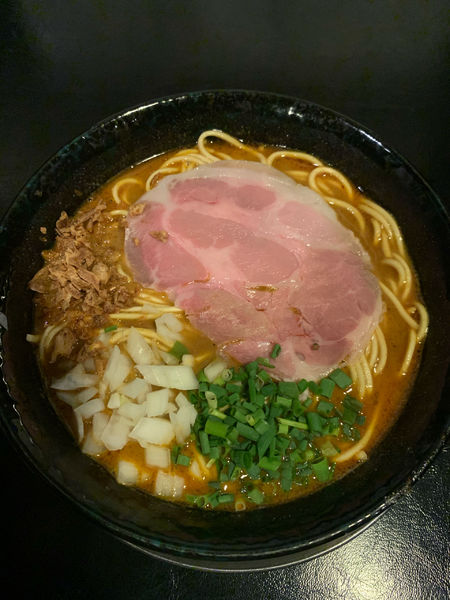 「カレー白湯ら〜めん」@麺ジャラスKの写真