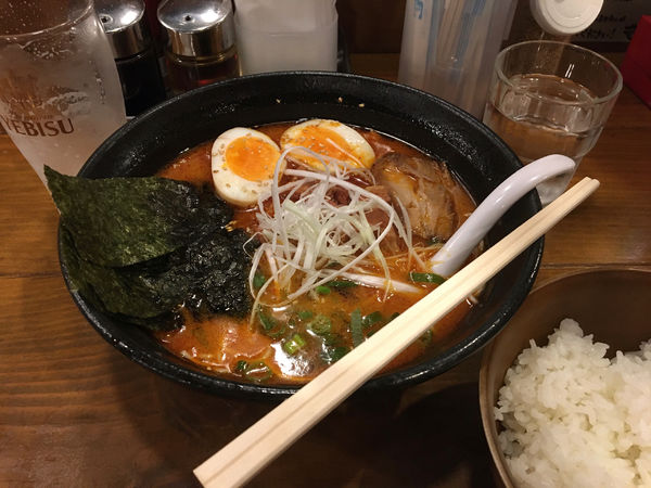 「辛鐵釜」@久留米らーめん 鐡釜 横須賀中央店 横須賀中央店の写真