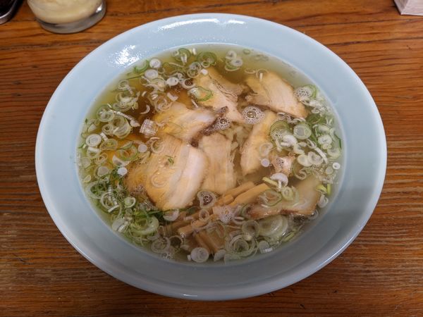 「チャーシューメン　８００円」@丸信本家の写真