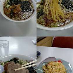 『ラーメン&半チャーハンセット(¥900)』